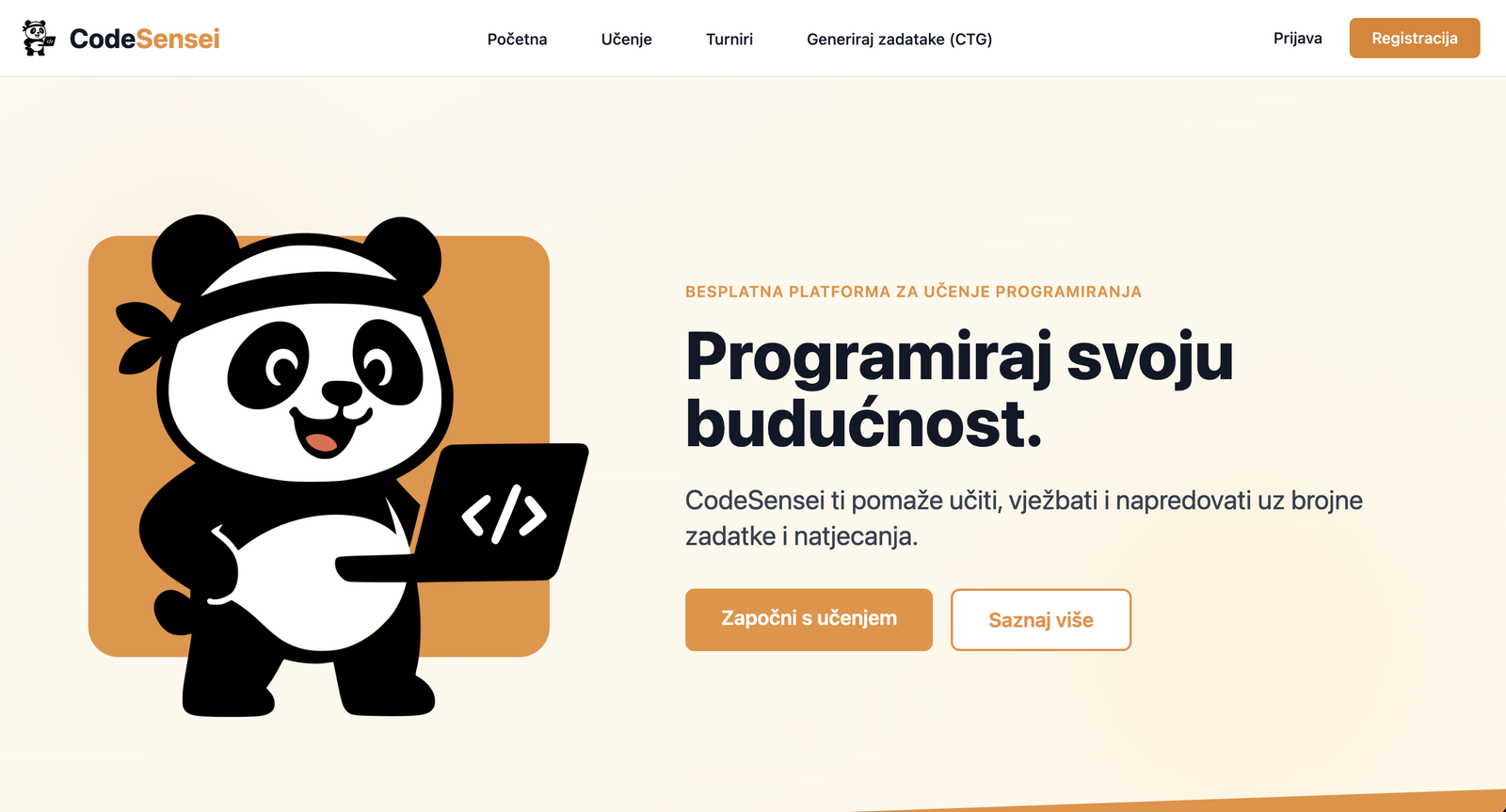 CodeSensei Platform Screenshot